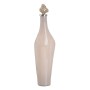 Bouteille Crème Doré Aluminium Verre 15 x 12 x 56 cm Décorative de BigBuy Home, Objets de décoration - Réf : S8807301, Prix :...