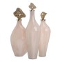 Botella Crema Dorado Aluminio Cristal 15 x 12 x 56 cm Decorativa de BigBuy Home, Adornos - Ref: S8807301, Precio: 50,88 €, De...