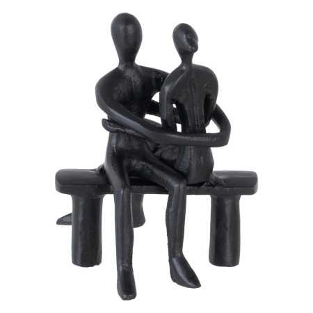 Deko-Figur Schwarz Aluminium 15 x 17 x 20 cm von BigBuy Home, Ornamente - Ref: S8807309, Preis: 31,50 €, Rabatt: %