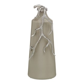 Botella Beige Plateado Aluminio Cristal 17 x 16 x 44 cm Decorativa de BigBuy Home, Adornos - Ref: S8807315, Precio: 64,71 €, ...