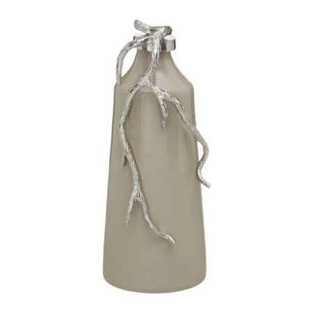 Flasche Beige Silberfarben Aluminium Kristall 15 x 11 x 37 cm Deko von BigBuy Home, Ornamente - Ref: S8807316, Preis: 49,17 €...