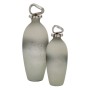 Botella Gris Plateado Aluminio Cristal 15 x 15 x 46 cm Decorativa de BigBuy Home, Adornos - Ref: S8807317, Precio: 42,60 €, D...