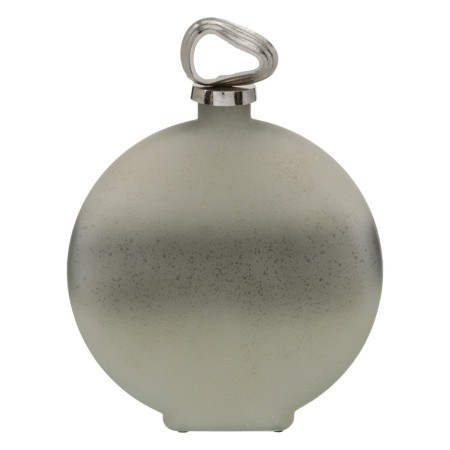 Botella Gris Plateado Aluminio Cristal 30 x 7 x 39 cm Decorativa de BigBuy Home, Adornos - Ref: S8807319, Precio: 50,12 €, De...