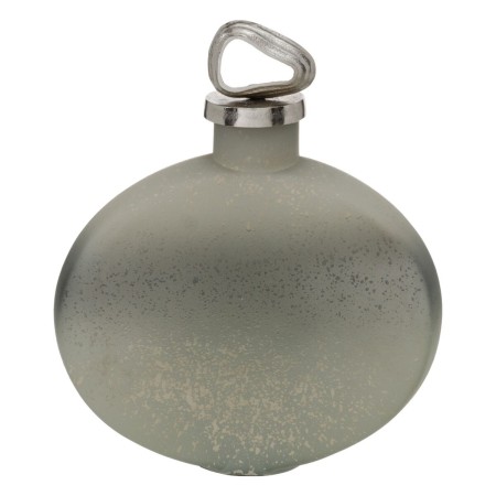 Bottle Grey Silver Aluminium Crystal 24 x 9 x 29 cm Decorative by BigBuy Home, Ornaments - Ref: S8807320, Price: 33,93 €, Dis...