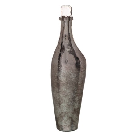 Bouteille Argenté Aluminium Verre 15 x 13 x 54 cm Décorative de BigBuy Home, Objets de décoration - Réf : S8807323, Prix : 58...