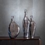 Botella Plateado Aluminio Cristal 15 x 13 x 54 cm Decorativa de BigBuy Home, Adornos - Ref: S8807323, Precio: 58,65 €, Descue...