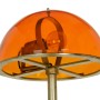 Lampada da tavolo Arancio Dorato Cristallo Ferro 40 W 220-240 V 31 x 31 x 65 cm di BigBuy Home, Lampade da tavolo e abat-jour...