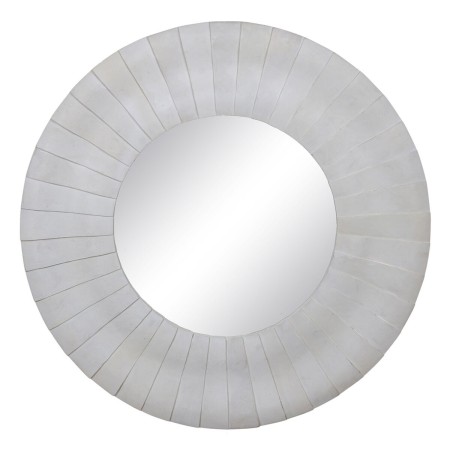 Wall mirror White 102 x 6 x 102 cm by BigBuy Home, Wall-Mounted Mirrors - Ref: S8807330, Price: 417,66 €, Discount: %