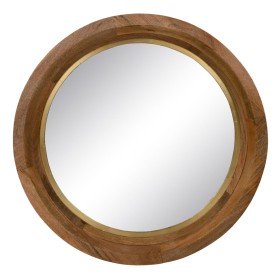 Wall mirror Home ESPRIT Brown Fir 62 x 3,5 x 50 cm | Tienda24 - Global Online Shop Tienda24.eu