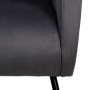 Armchair Black Grey 68 x 97 x 86 cm by BigBuy Home, Chairs - Ref: S8807334, Price: 315,51 €, Discount: %