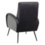 Poltrona Preto Cinzento 68 x 97 x 86 cm de BigBuy Home, Cadeiras - Ref: S8807334, Preço: 315,51 €, Desconto: %