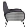 Fauteuil Noir Gris 68 x 97 x 86 cm de BigBuy Home, Chaises - Réf : S8807334, Prix : 315,51 €, Remise : %