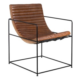 Armchair Brown Black 58 x 68 x 75 cm by BigBuy Home, Chairs - Ref: S8807344, Price: 214,91 €, Discount: %