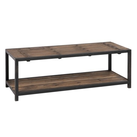 Mesa de Centro Preto Natural 165 x 64 x 55 cm de BigBuy Home, Jogos de móveis - Ref: S8807349, Preço: 571,58 €, Desconto: %