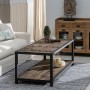 Table Basse Noir Naturel 165 x 64 x 55 cm de BigBuy Home, Tables - Réf : S8807349, Prix : 571,58 €, Remise : %