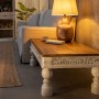 Table Basse Blanc Naturel 120 x 70 x 45 cm de BigBuy Home, Tables - Réf : S8807362, Prix : 342,95 €, Remise : %