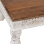 Table Basse Blanc Naturel 120 x 70 x 45 cm de BigBuy Home, Tables - Réf : S8807362, Prix : 342,95 €, Remise : %