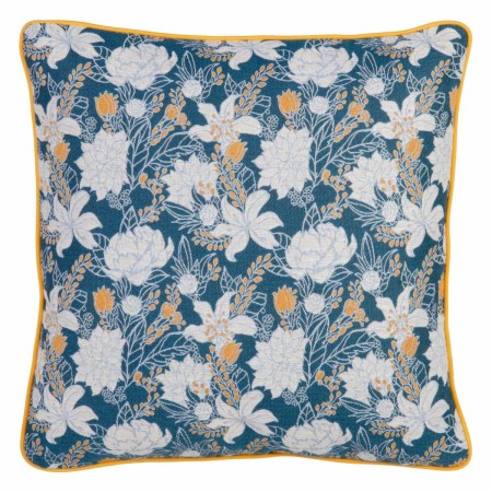 Almofada Azul Bloemen 60 x 10 x 60 cm | Tienda24 - Global Online Shop Tienda24.eu