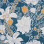 Kissen Blau Blomster 60 x 10 x 40 cm | Tienda24 - Global Online Shop Tienda24.eu