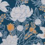 Kissen Blau Blomster 45 x 10 x 45 cm | Tienda24 - Global Online Shop Tienda24.eu