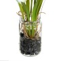 Plante décorative Polyester Polyéthylène Fer 7 x 7 x 24 cm de BigBuy Home, Plantes artificielles - Réf : S8807381, Prix : 4,3...