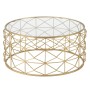 Centre Table Golden 98 x 98 x 44 cm by BigBuy Home, Tables - Ref: S8807382, Price: 411,52 €, Discount: %