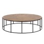 Centre Table Natural 120 x 120 x 35 cm by BigBuy Home, Tables - Ref: S8807398, Price: 534,99 €, Discount: %