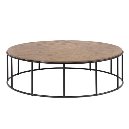 Centre Table Natural 120 x 120 x 35 cm by BigBuy Home, Tables - Ref: S8807398, Price: 534,99 €, Discount: %