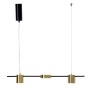 Candeeiro de teto Preto Dourado 7 W de BigBuy Home, Iluminação suspensa - Ref: S8807399, Preço: 67,98 €, Desconto: %