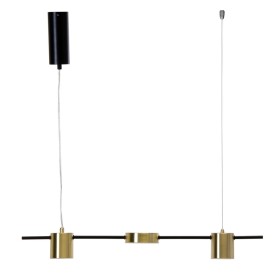 Ceiling Light Black Golden 7 W by BigBuy Home, Pendant Lights - Ref: S8807399, Price: 67,98 €, Discount: %