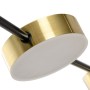 Candeeiro de teto Preto Dourado 7 W de BigBuy Home, Iluminação suspensa - Ref: S8807399, Preço: 67,98 €, Desconto: %