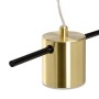 Candeeiro de teto Preto Dourado 7 W de BigBuy Home, Iluminação suspensa - Ref: S8807399, Preço: 67,98 €, Desconto: %