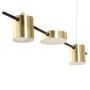 Candeeiro de teto Preto Dourado 7 W de BigBuy Home, Iluminação suspensa - Ref: S8807399, Preço: 67,98 €, Desconto: %