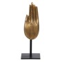 Decorative Figure Black Golden Wood 10 x 12 x 30 cm by BigBuy Home, Ornaments - Ref: S8807405, Price: 73,31 €, Discount: %