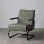 Armchair Black Green 61 x 70 x 85 cm by BigBuy Home, Chairs - Ref: S8807410, Price: 411,52 €, Discount: %