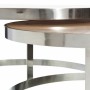 Centre Table Silver Natural 100 x 100 x 45 cm (2 Units) by BigBuy Home, Tables - Ref: S8807426, Price: 594,42 €, Discount: %