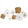 Décoration murale Blanc Doré Fer 120 x 7 x 65 cm de BigBuy Home, Objets de décoration - Réf : S8807479, Prix : 77,26 €, Remis...