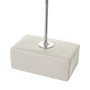 Candleholder White Silver Ceramic Iron 18,4 x 8,4 x 29,1 cm | Tienda24 - Global Online Shop Tienda24.eu