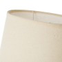 Lámpara de mesa Blanco Marrón Beige 40 W 220-240 V 26 x 19 x 35 cm de BigBuy Home, Lámparas de mesa y mesilla de noche - Ref:...