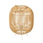 Lampada da tavolo Naturale Metallo Rattan 40 W 220-240 V 27 x 27 x 35 cm di BigBuy Home, Lampade da tavolo e abat-jour - Rif:...