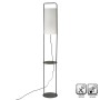 Lampe de bureau Noir Métal 60 W 220-240 V 22 x 22 x 150 cm de BigBuy Home, Lampes de chevet - Réf : S8807535, Prix : 34,64 €,...