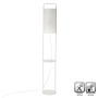 Lámpara de mesa Blanco Metal 60 W 220-240 V 22 x 22 x 150 cm de BigBuy Home, Lámparas de mesa y mesilla de noche - Ref: S8807...