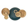 Wall Decoration Blue Golden Iron Circles 88 x 8,5 x 48 cm | Tienda24 - Global Online Shop Tienda24.eu