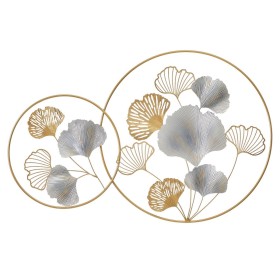 Wall Decoration DKD Home Decor Golden Tropical Leaf of a plant 80 x 2 x 80 cm | Tienda24 - Global Online Shop Tienda24.eu