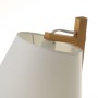 Lampe de bureau Blanc Naturel Bambou 40 W 220-240 V 27 x 21 x 50 cm de BigBuy Home, Lampes de chevet - Réf : S8807589, Prix :...