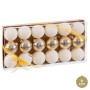 Christmas Baubles Golden Plastic Ø 6 cm (18 Units) | Tienda24 - Global Online Shop Tienda24.eu