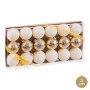 Christmas Baubles Golden Plastic Ø 5 cm (18 Units) by BigBuy Home, Christmas - Ref: S8807642, Price: 6,87 €, Discount: %