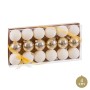 Bolas de Natal Dourado Plástico Ø 4 cm (18 Unidades) de BigBuy Home, Natal - Ref: S8807646, Preço: 6,53 €, Desconto: %