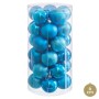 Boules de Noël Bleu Plastique Ø 6 cm (30 Unités) de BigBuy Home, Noël - Réf : S8807652, Prix : 10,26 €, Remise : %