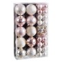 Bolas de Navidad Rosa Plástico (50 Unidades) de BigBuy Home, Navidad - Ref: S8807658, Precio: 18,65 €, Descuento: %